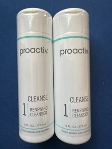 2 x Proactiv Erneuernder Reiniger Schritt 1, Proaktive Reinigung 90 Tage, 6 Unzen, Ablaufdatum 05/26 - Bild 1 von 1