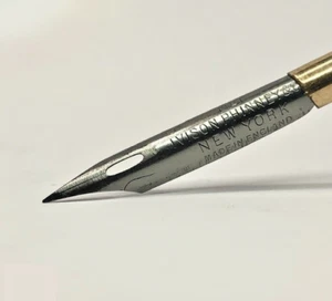 Ivison Phinney & Co. Spencerian Pen No.1 Double Elastic Pen Nib ANTIQUE GRIND - Picture 1 of 4