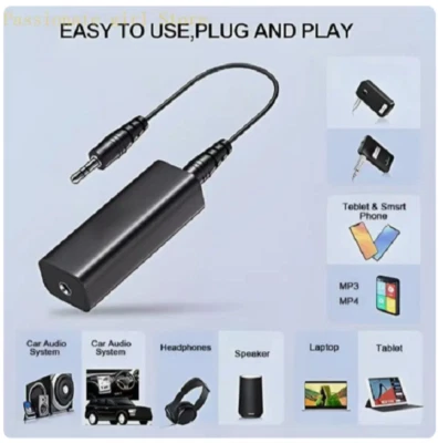 87HA Easy Installs 3.5mm Noise Suppressor Filter for Car and Home Audio Systems - Image 1 of 4