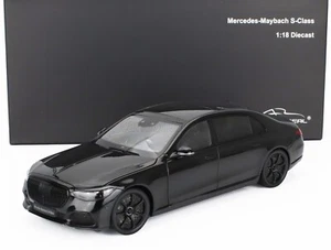 Casi real 1/18 Mercedes Benz Clase S S S600 Maybach Obsidian Negro ALM820141 - Imagen 1 de 10