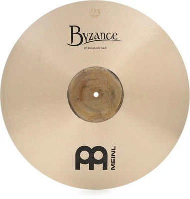 Platillos Meinl 20 pulgadas Bizance tradicional polifónico platillo de choque Foto 1 de 4
