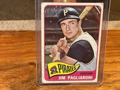 Jim Pagliaroni 1965 Topps Pittsburgh Pirates #265 Vintage VG EX - Image 1 of 3
