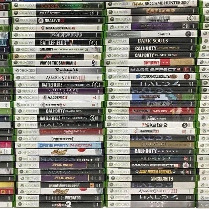 Microsoft Xbox 360 Games Cleaned Tested Complete - You Pick & Choose Video Games - Image 1 of 1
