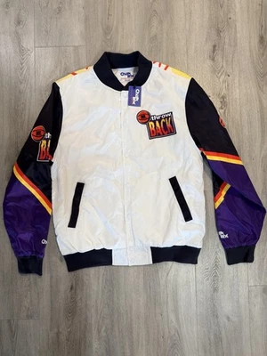 Chaqueta Mr ThrowBack Para Hombres Talla L Chalk Line NYC Chaqueta Universitaria 2015 NUEVA con Etiqueta RARA Foto 1 de 4