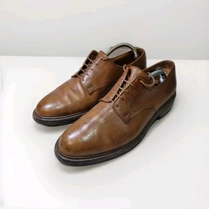 Crockett & Jones Grasmere Brown Grain Leather Derby Shoes Size 8 E RRP £510 - Picture 1 of 21
