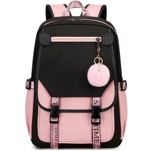 Girls Backpack School Bookbag for Teens Large Capacity Aesthetics Bags for Mi - Picture 1 of 9