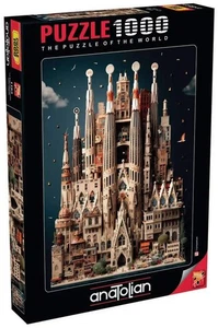 NUEVO Rompecabezas Anatolia 1000 Piezas La Sagrada Familia - Imagen 1 de 2