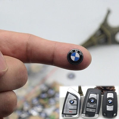 2Pcs 11 MM Sticker Emblem Replacement Fit for BMW Key Fob Remote Badge Logo - Изображение 1 из 4