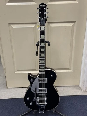 Lefthanded Gretsch G5230T Electromatic Jet Electric Guitar w/ Bigsby Gloss Black - Image 1 of 4