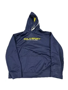 Hombre Polo Sport Performance Sudadera con Capucha Talla XL - Imagen 1 de 5