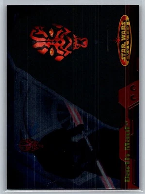 💎2001 Topps Star Wars Evolution #20 Darth Maul💎 - Image 1 of 2
