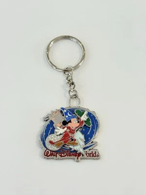 Walt Disney World Parks Magic Metal Mickey Mouse  Merchandise Keyring spinner  - Image 1 of 4