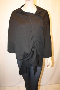 NUEVO BCBGeneration NEGRO POLIÉSTER ENVOLTURA CARDI TALLA M/L - Imagen 1 de 6