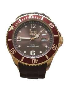 ICE WATCH STYLE BROWN Quartz Watch Analog Rubber from Japan