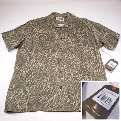 Howler Bros NWT Shirt Mens XL Beige Floral Beach Almond Surboards Sunset Scout - Image 1 of 4