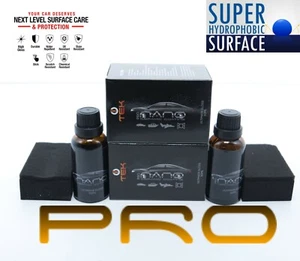 6x PRO Nano Ceramic Car Paint Protection Glass Coating 9H+Hardness - Picture 1 of 11