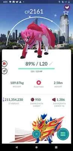 Pokémon Tra de Go -- Shiny Zamazenta New Jersey Level 50 + 3 Moves + Schmuckstück - Bild 1 von 1