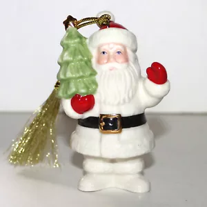 Lenox Jolly Santa Christbaumschmuck 2015 Porzellan Figur - Bild 1 von 10