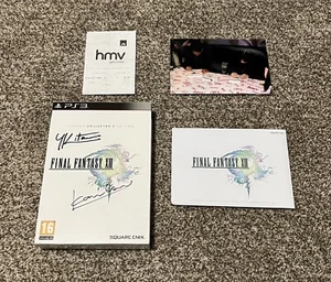 Final Fantasy XIII 13 Limited Collector's Edition Playstation 3 PS3 SIGNED HMV - Picture 1 of 5