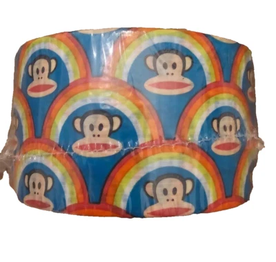 NEW 1 Scotch 10 yds Printed Paul Frank Julius Monkey Rainbow Duct Duck Tape 2012 - Image 1 of 2