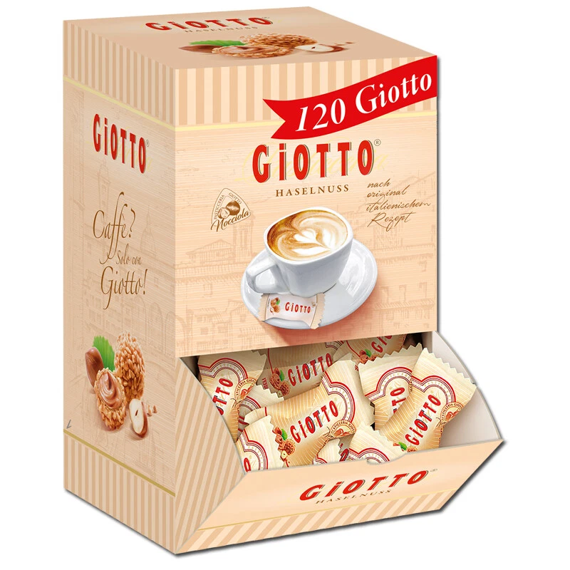 (27,58€/1kg) Ferrero Giotto einzeln verpackt, Praline, 120 Stück - Bild 1 von 1