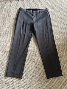 J Crew Ludlow Mens Chino Pants Light Gray Slim Fit Irish Linen Size 34x29 Cotton - Picture 1 of 4