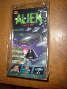VINTAGE NOS Super Science Alien Orbiter giroscopio bagliore nel buio disco volante - Foto 1 di 2