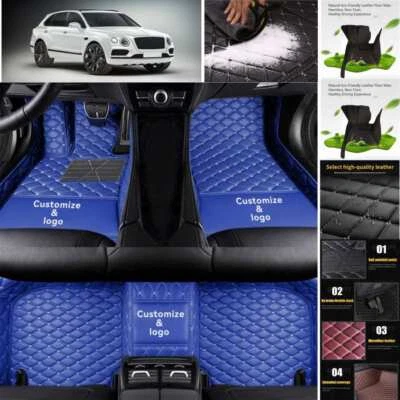 For Bentley Bentayga Car Floor Mats Custom Waterproof Auto Liners Carpets Foto 1 de 4