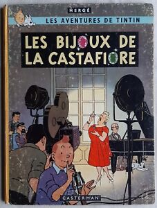 TINTIN LES BIJOUX DE LA CASTAFIORE RARE EO 1963 (COTE BDM 300 EUROS !)