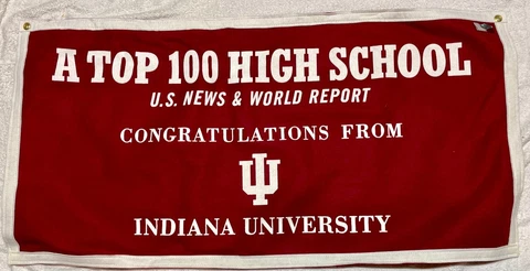 Indiana Hoosiers US News and World Report Banner Cover