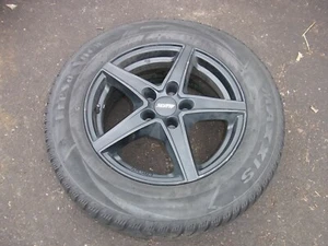 16" Alufelge + Reifen Winter 215/65 R16 98H Audi Q3 8U Alutec Raptr Schwarz - Bild 1 von 8