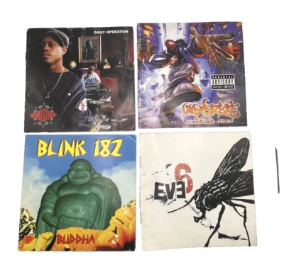 Lot of 4 CD Covers '90s Inserts Booklets Blink 182, Eve 6, Limp Bizkit, Gangstar - Image 1 of 4