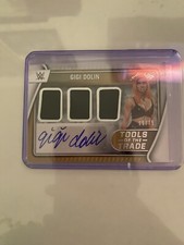2022 Wwe Chronicles Absolute Tools Of The Trade Gigi Dolin Worn Patch Auto 69/99