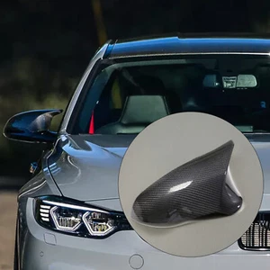 SPECCHIETTI RETROVISORI CARBONIO A SECCO PER BMW M3 F80 M4 F82 F83 FULL CARBON FIBER SIDE COVER - Foto 1 di 15