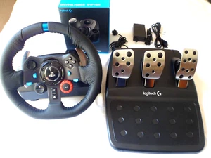 Logitech G29 Driving Force volante pedali cambio PlayStation PS4 PS5 - Foto 1 di 24
