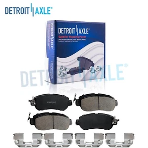 Pair Front Ceramic Brake Pads w/ Hardware for 2017 2018 2019 2020 Nissan Kicks - Picture 1 of 7