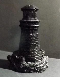 Faro único tallado en carbón - Imagen 1 de 5
