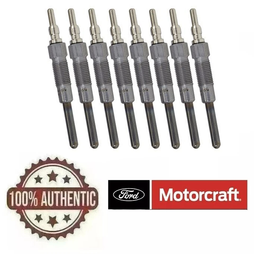 Juego de bujías incandescentes Motorcraft | Camión Ford International F250 F350 1983-1994 7,3 L Foto 1 de 1
