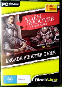 PC DVD-ROM GAME: ALIEN SHOOTER (vengeance) - BLACK LIME GAMES / LIKE NEW - Picture 1 of 3