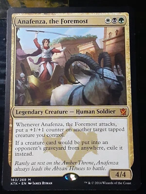 Anafenza the Foremost , Khans of Tarkir , Light play , MTG, FREE SHIPPING - Image 1 of 2