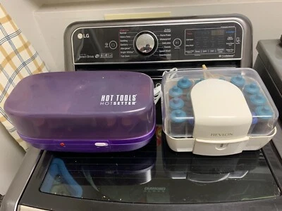 Hot Tools  Assorted Rollers Tourmaline Hot Setter HTS1403 + Revlon rv-255 - Image 1 of 4