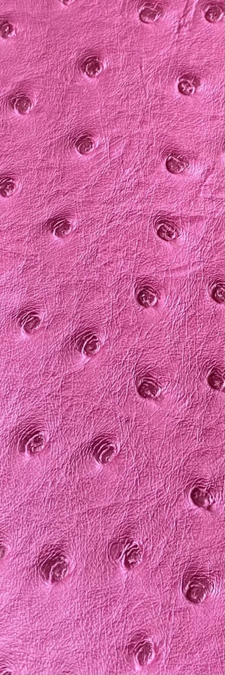 Dark pink ostrich faux vinyl Marine grade UV resistance waterproof Fabric - Image 1 of 1