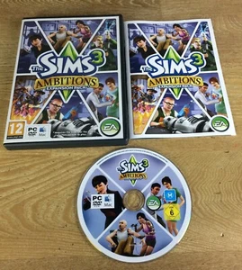 THE SIMS 3 AMBITIONS PC DVD / Apple MAC Add-On Expansion Pack SIMS3 FAST POST - Picture 1 of 1