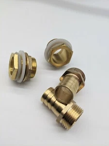 Connettori in ottone per bobine riscaldatore vasca idromassaggio Firetree Metalworks - Foto 1 di 11