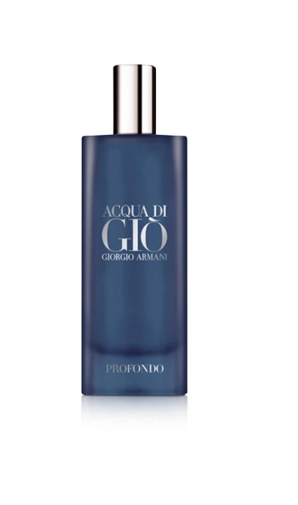 Acqua Di Gio PROFONDO por Giorgio Armani Eau de Toilette Colonia Spray .5oz 15 ml Foto 1 de 1