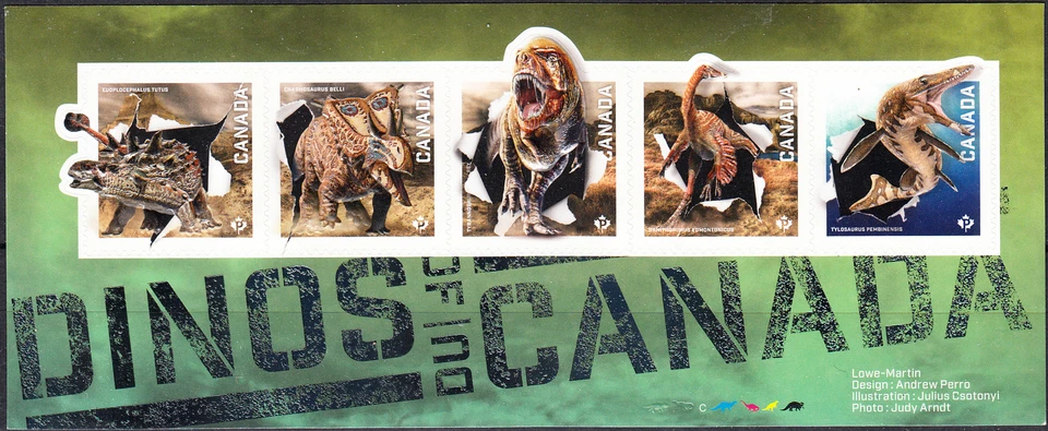 W CANADA 2823 DINOSAURS - Image 1 of 1