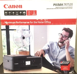 NEW Canon PIXMA TR7520 Wireless Home Photo Office Printer/w Scanner,Copier,Fax - Picture 1 of 6