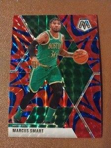 2019-20 Marcus Smart Panini Mosaic Orange Reactive Prizm Card #109 Celtics - Bild 1 von 2