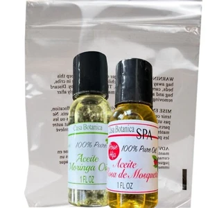 Moringa Oil/Rose Hip Oil Combo - Picture 1 of 4