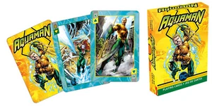 DC COMICS PLAY CARD AQUAMAN - P&P gratis Reino Unido - Imagen 1 de 2